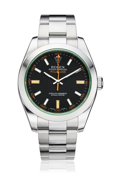 rolex milgauss green for sale|rolex milgauss 11640 price.